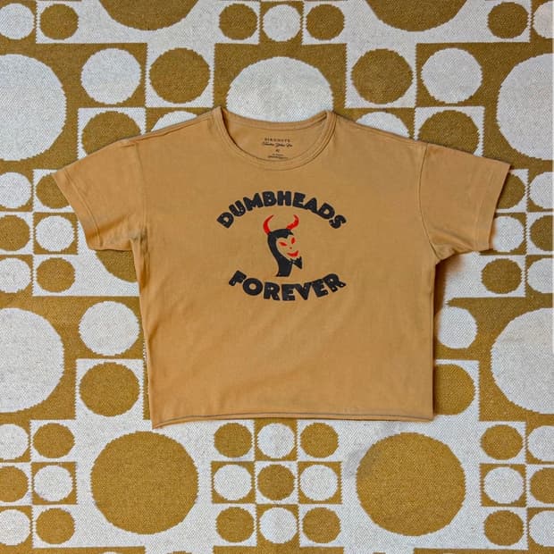 [44] 버드노트 DUMBHEAD FOREVER 반팔