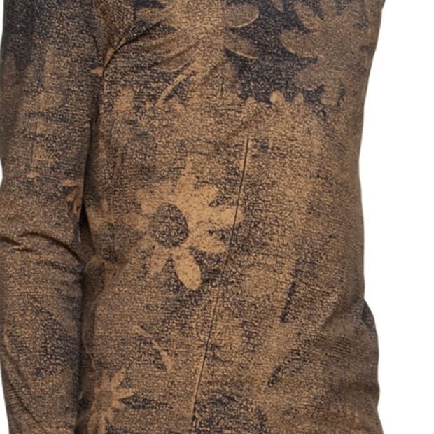 MM6 Maison Margiela Brown Floral Turtlen