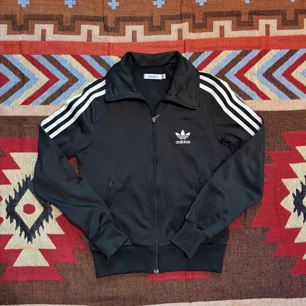 44) 아디다스 파이어버드 트랙탑 져지 블랙