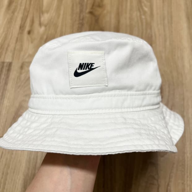 나이키 화이트 버킷햇 L/XL