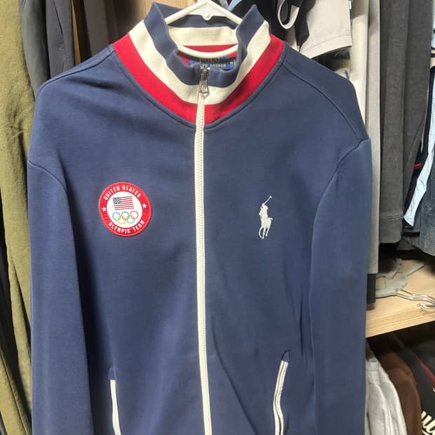 폴로 미국 올림픽 져지 상태 s급