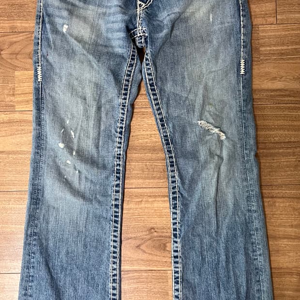 트루릴리젼 빌리 슈퍼 T 데님팬츠 30/34