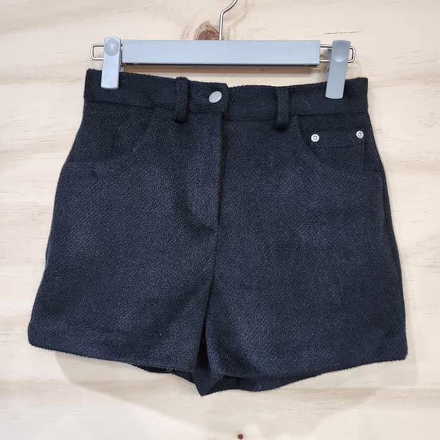 481) 여성 블랙 반바지