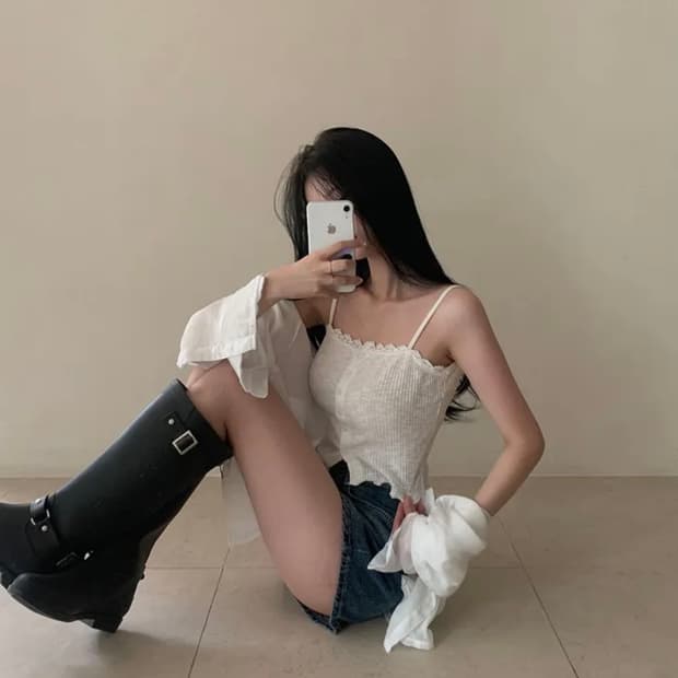 베이델리 러블리 레이스 프릴 나시