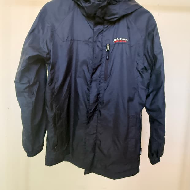 디키즈(Dickies) 집업져지 트랙탑 네이비