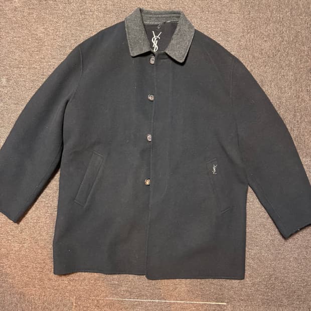 입생로랑 울 코트