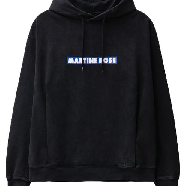 새상품 마틴로즈 클래식 로고 프린팅 후드 후드티 스트레이키즈 스키즈 현진