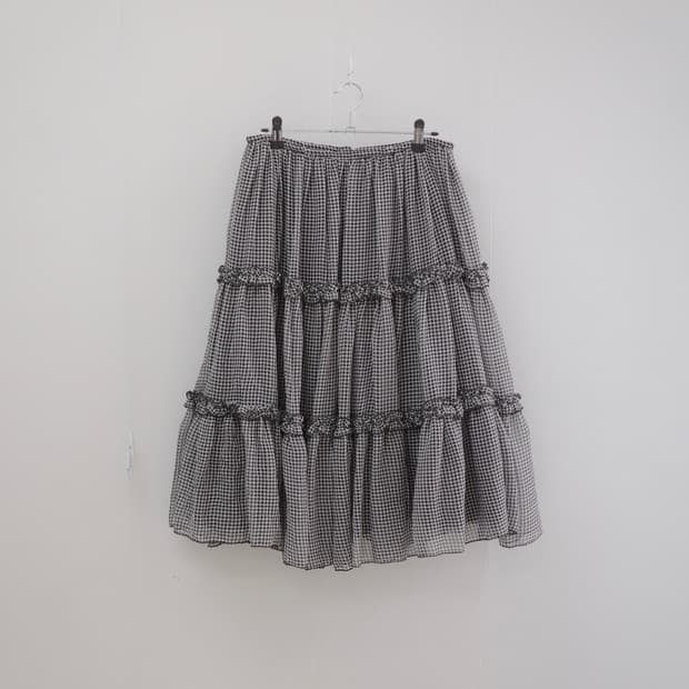 Catherine cottage check Skirt