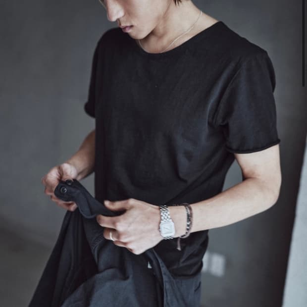 [3] Mono Prive Textured Roll Half Sleeve