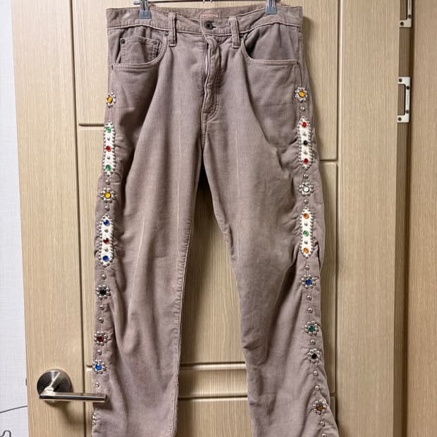 캐피탈 코듀로이 젬스톤 팬츠 32