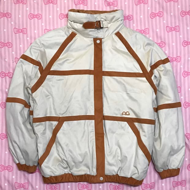 꾸레쥬 2000s 아카이브 패딩 점퍼 y2k 갸루