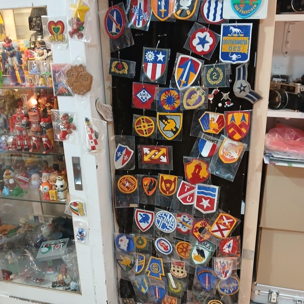 옛날 빈티지 미군 오리지널 패치, 와팬