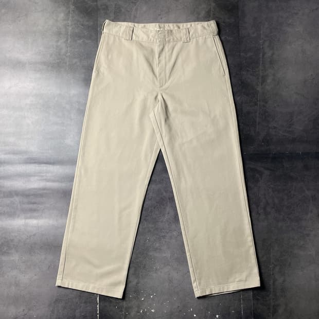 DICKIES 디키즈 빈티지 베이지 워크 팬츠 A01076
