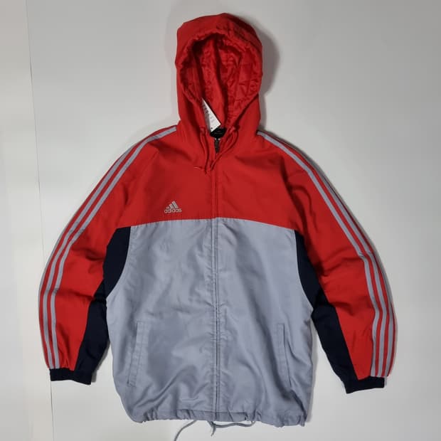 2000s  아디다스 빅로고 봄버자켓 