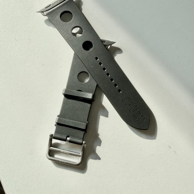 애플워치 스트랩 에르메스 - 49mm 누아 Scub’H Diving