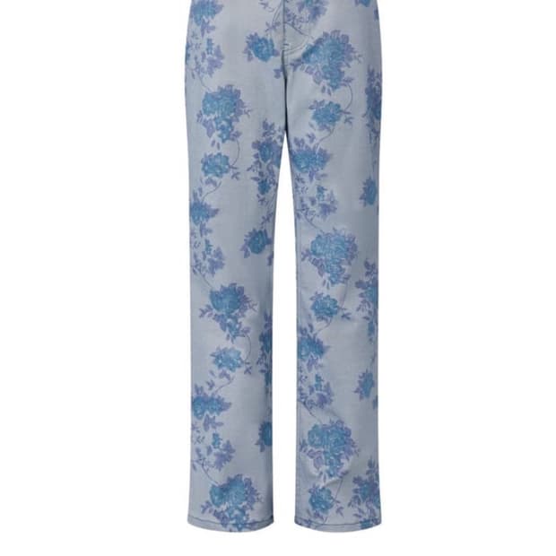 Teak Blue rose pants