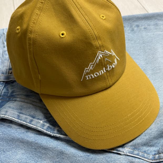 몽벨 볼캡 머스타드 (L)
