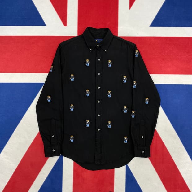 폴로 베어 셔츠 S 실측 M