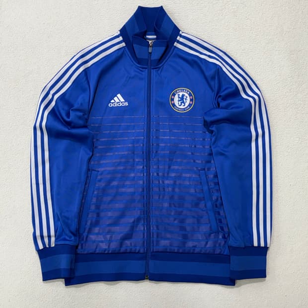 아디다스 첼시 블루 축구 유니폼 져지 100 