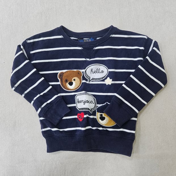 4/4T 폴로랄프로렌 키즈 맨투맨 0310Y