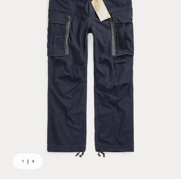 더블알엘 RRL 레인저 포플린 카고 팬츠