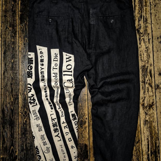YOHJI YAMAMOTO pour homme pants
