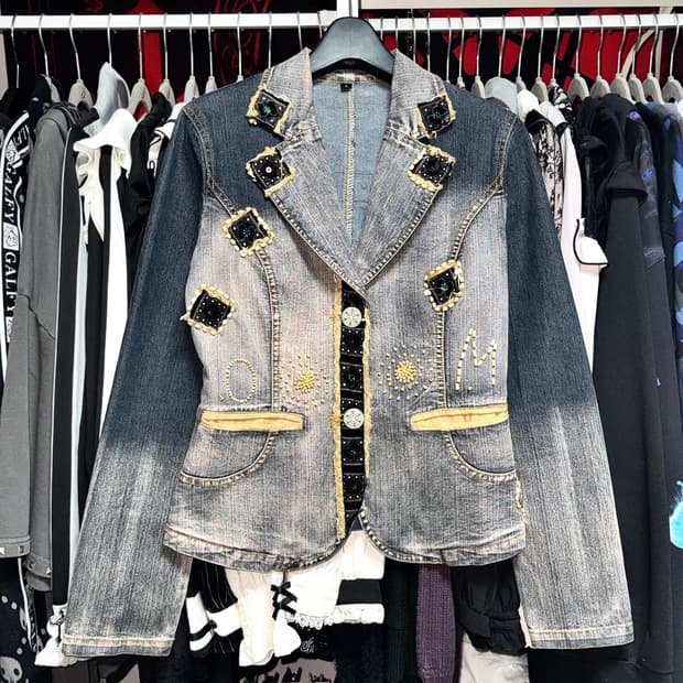 JAPANESE VINTAGE DETAIL DENIM JACKET
