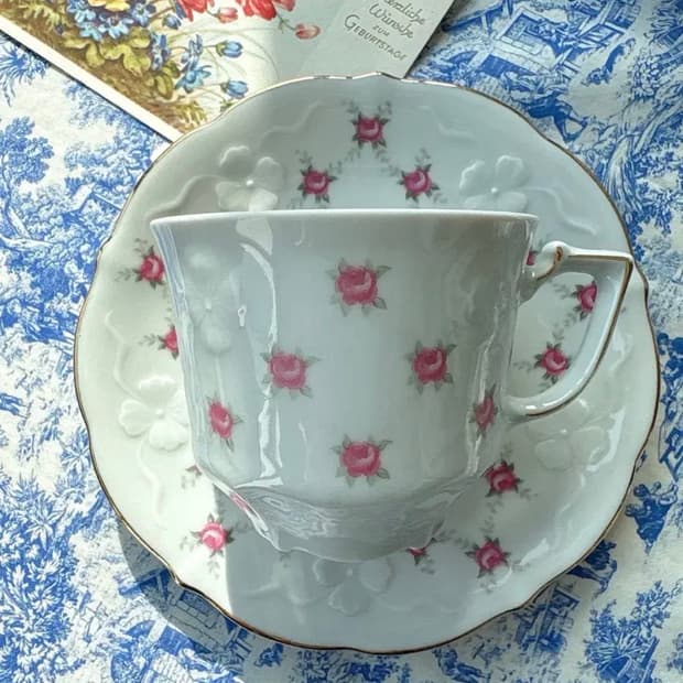 독일 빈티지 빈터링 바바리아 티잔듀오