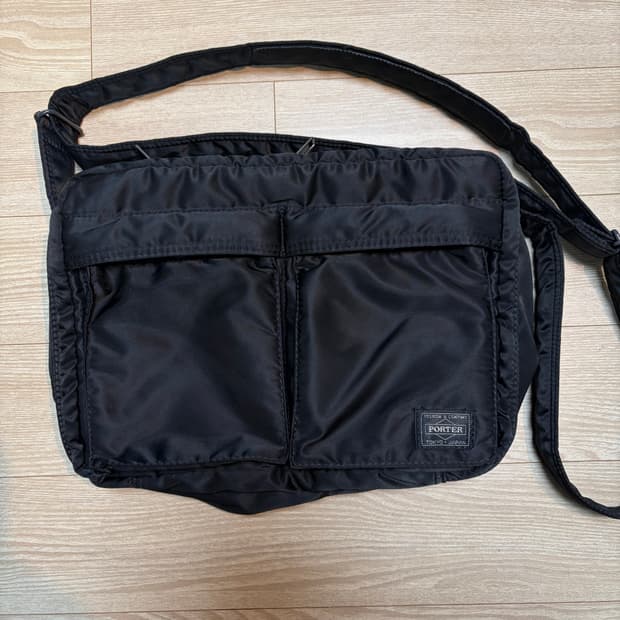 요시다포터 porter 탱커 숄더백 블랙 라지 L