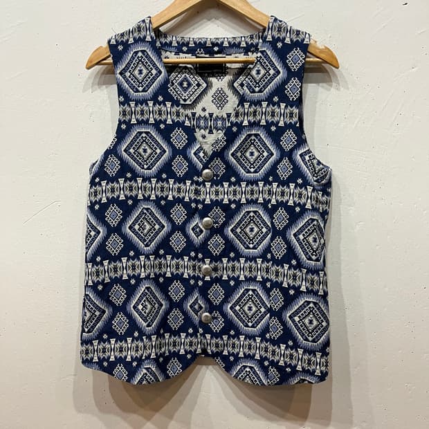 Made in JAPAN 네이티브 나바호 콘쵸 베스트 조끼