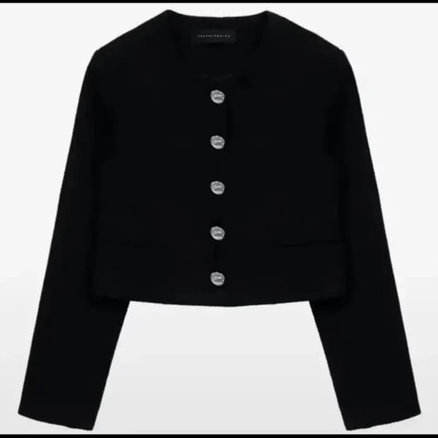 트리밍버드 트위드자켓