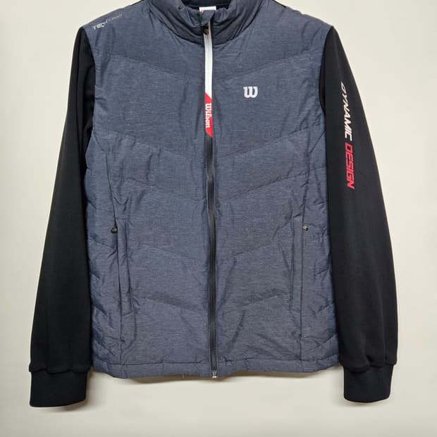 윌슨 오리털 경량 패딩집업 95