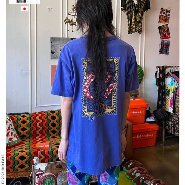 90s FICCE UOMO Native Graphic T-Shirt