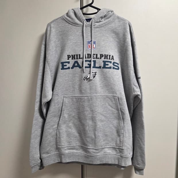 90-00s Reebok vintage 후드 티셔츠 L(100)