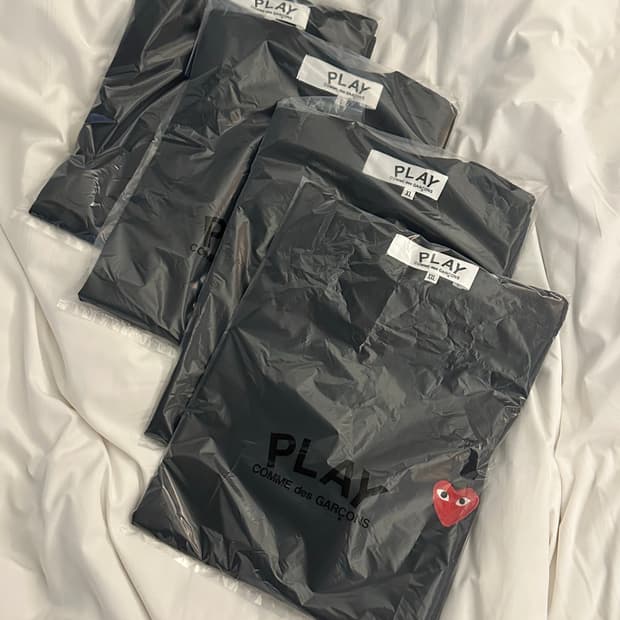 꼼데가르송 플레이 레드