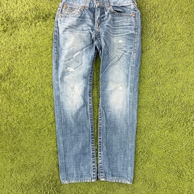 트루릴리전 청바지 데님청바지 데님팬츠 30인치