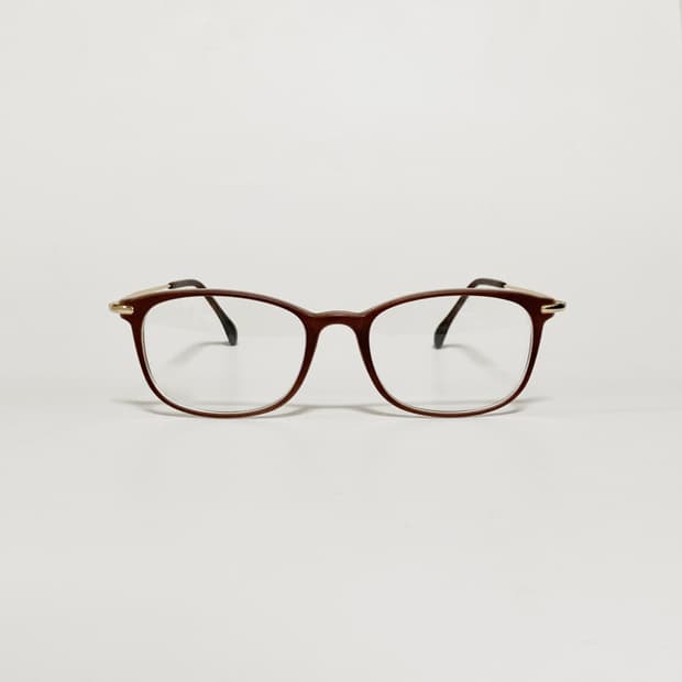 981 데드스탁 브라운 사각안경테 메탈템플 빈티지 레트로 남녀공용 픽키