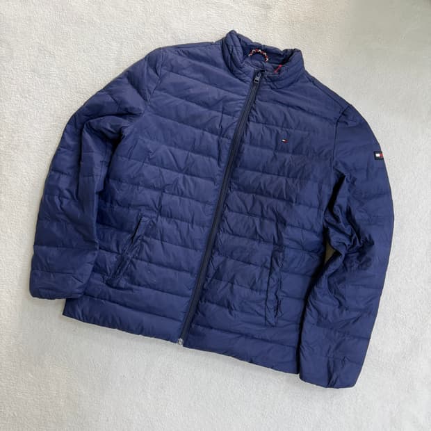 164 타미힐피거 경량패딩 0403T