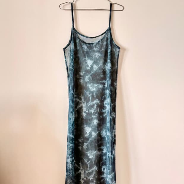 타이다이 레이어드 원피스