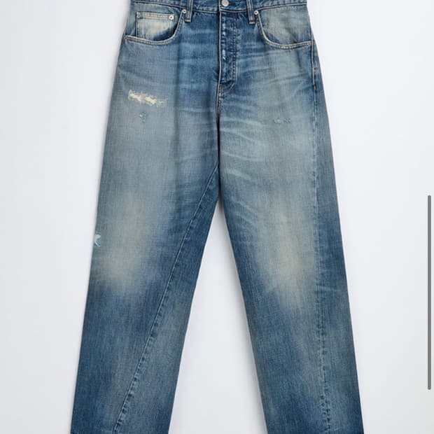sunflower 선플라워 well worn denim