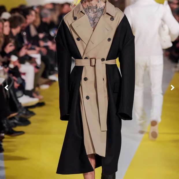 마르지엘라 18fw 컬렉션 트렌치 코트 52