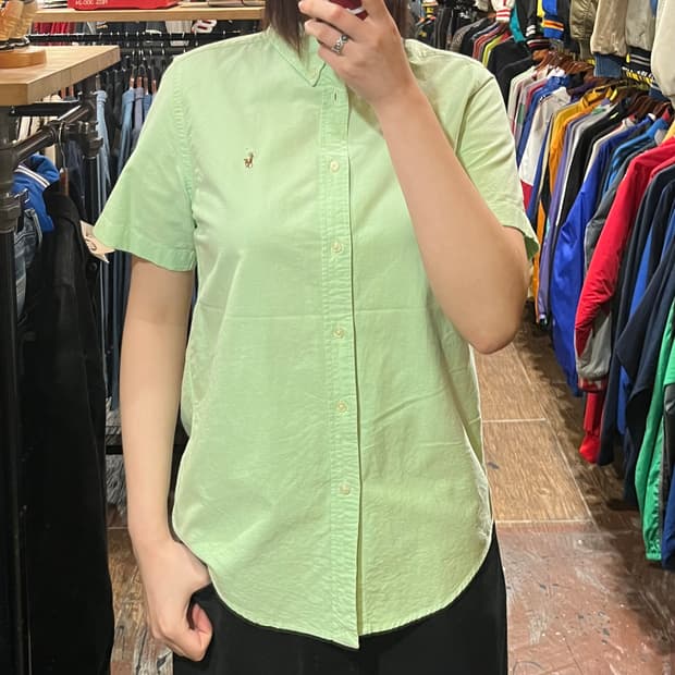 [HI] 폴로 반팔 셔츠 그린