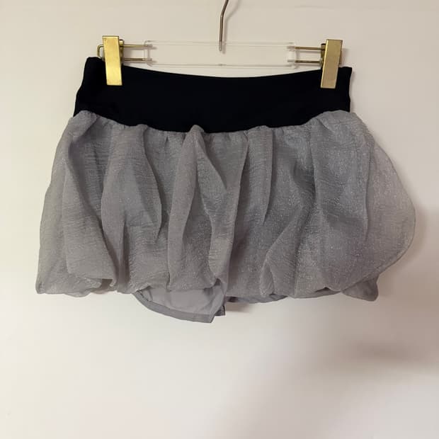 새상품 여자 봄 펌킨 미니스커트