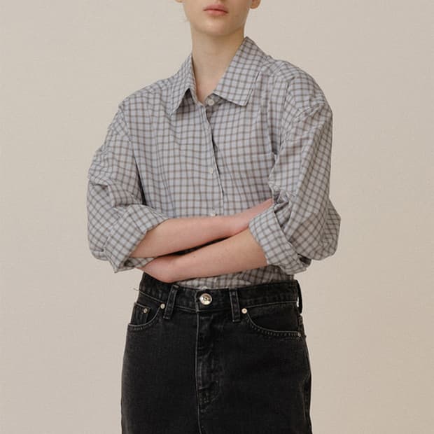 킨더살몬 Hans Shirt Blue