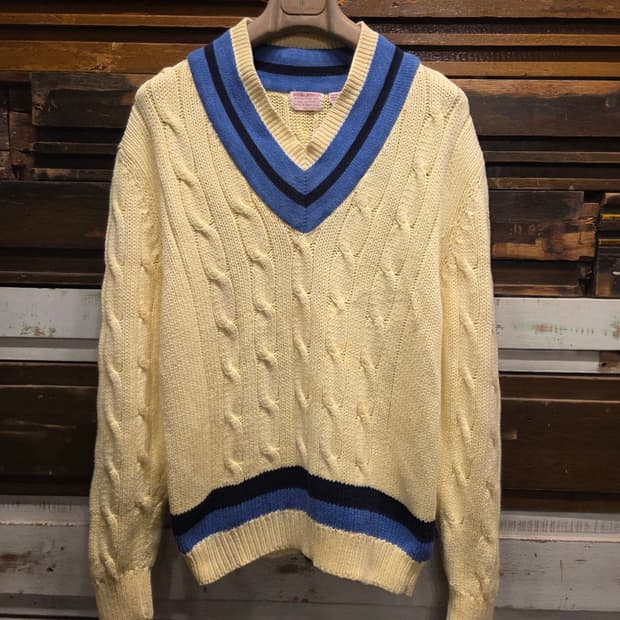 브룩스 브라더스 케이블니트