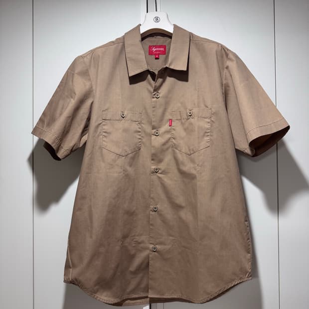 슈프림 마리아 워크셔츠 (반팔) 16ss