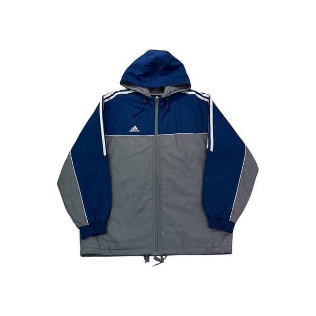 100 00s 아디다스 올드스쿨 바람막이 점퍼