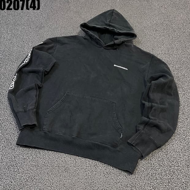 [XL] 디스이즈네버댓 블랙 후드티 0207(4)