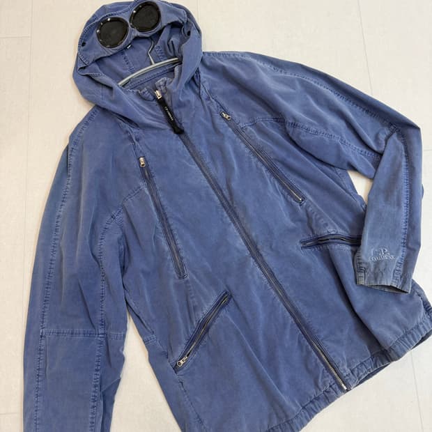 10‘s CP컴퍼니 데님블루 고글자켓 XL