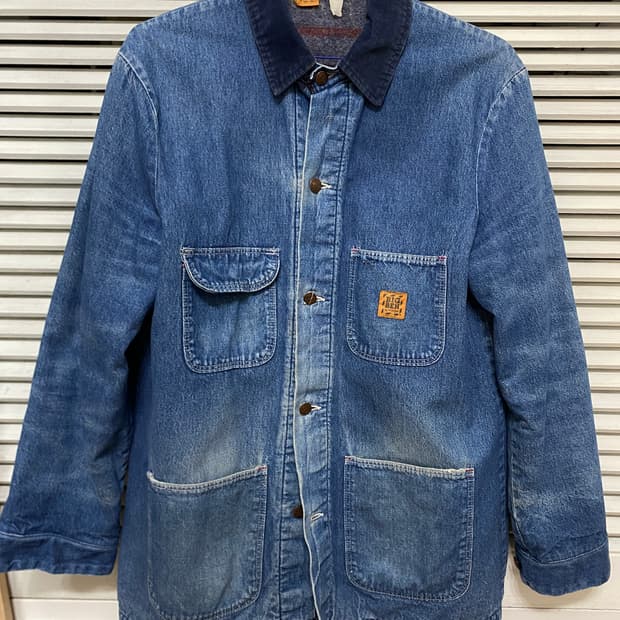 빅벤 by 랭글러 데님 쵸어 자켓 블랭킷